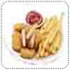 Chicken Nuggets and Chips